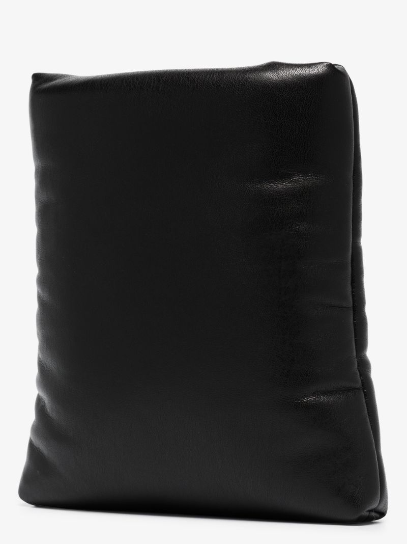 Black Noelani Vegan Leather Tote Bag