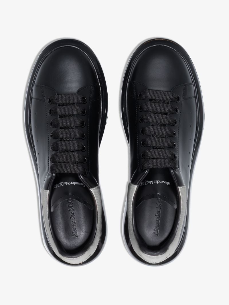 Black and Grey Oversized Sneakers
