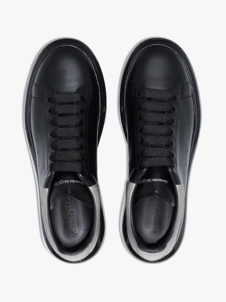 Black and Grey Oversized Sneakers