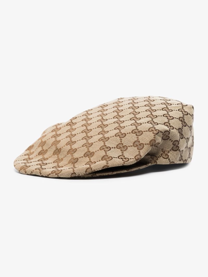Brown Gg Supreme Flat Cap