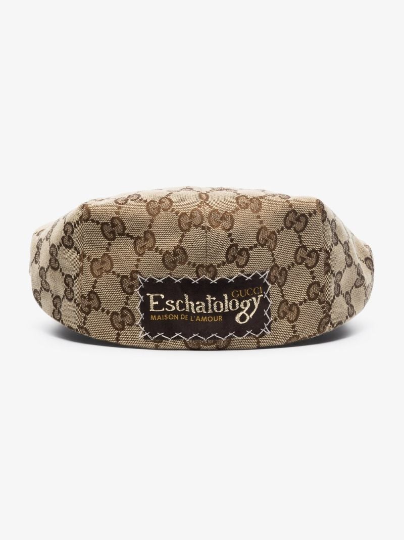 Brown Gg Supreme Flat Cap