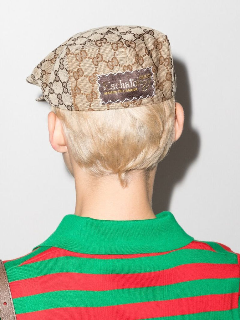Brown Gg Supreme Flat Cap