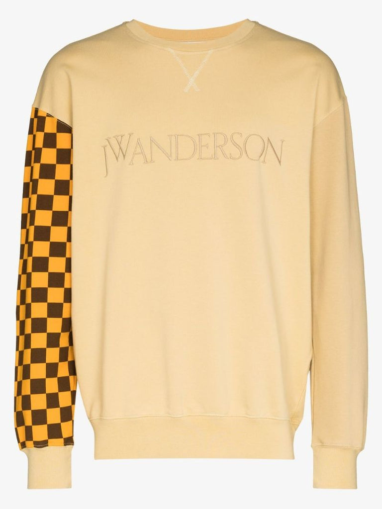 Colour Block Cotton Sweater