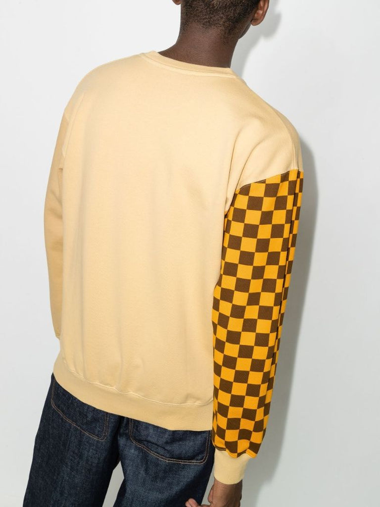 Colour Block Cotton Sweater