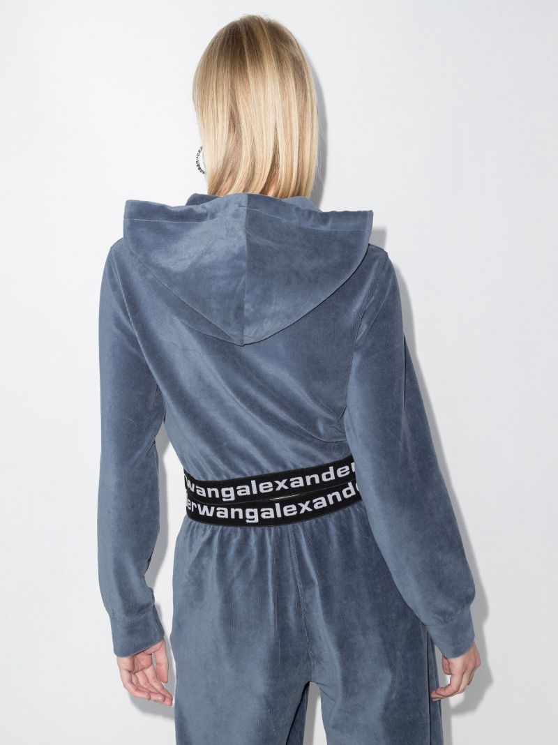 Logo Cropped Hoodie
