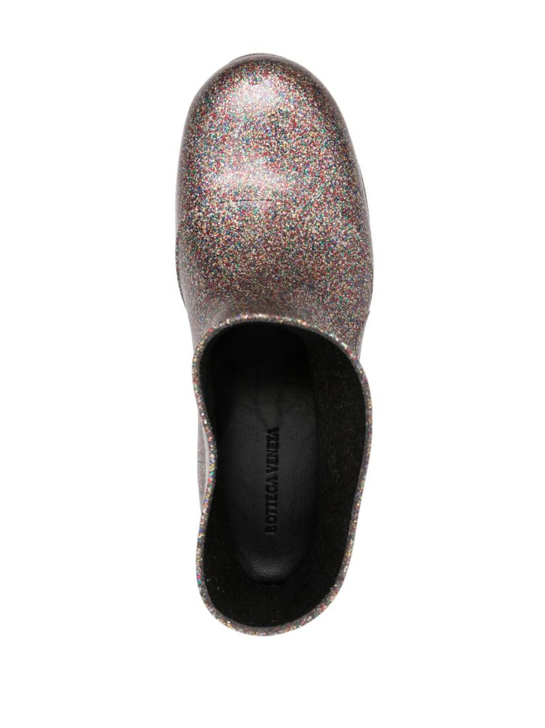 Multicoloured Puddle Rubber Ankle Boots