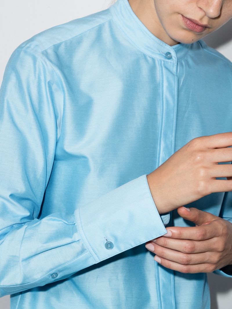 Bratt Collarless Shirt