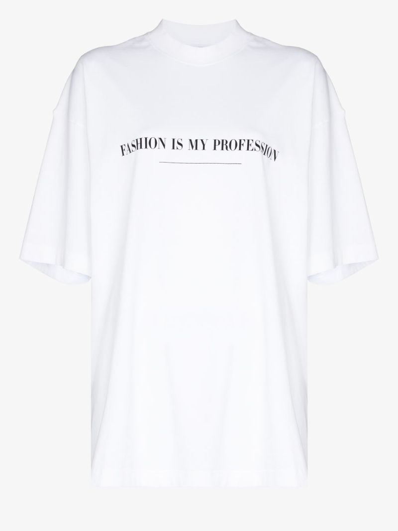 Logo Print Oversized T-shirt