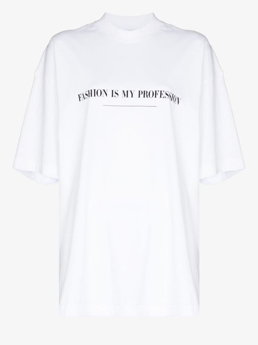 Logo Print Oversized T-shirt