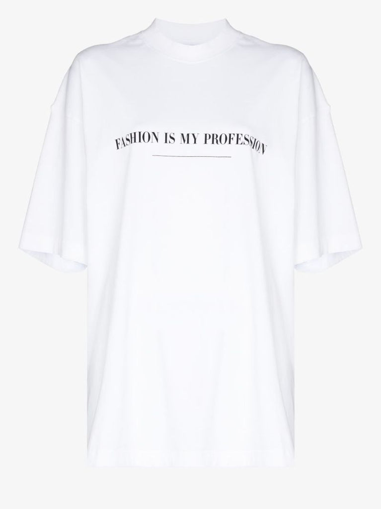 Logo Print Oversized T-shirt