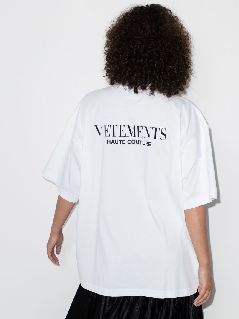 Logo Print Oversized T-shirt