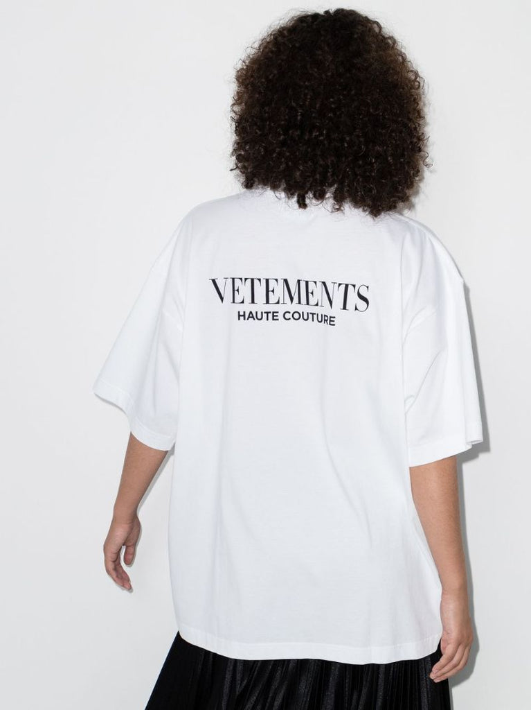 Logo Print Oversized T-shirt