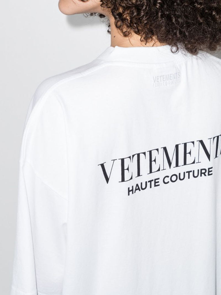 Logo Print Oversized T-shirt