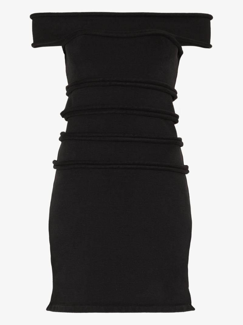 Off-the-shoulder Mini Dress