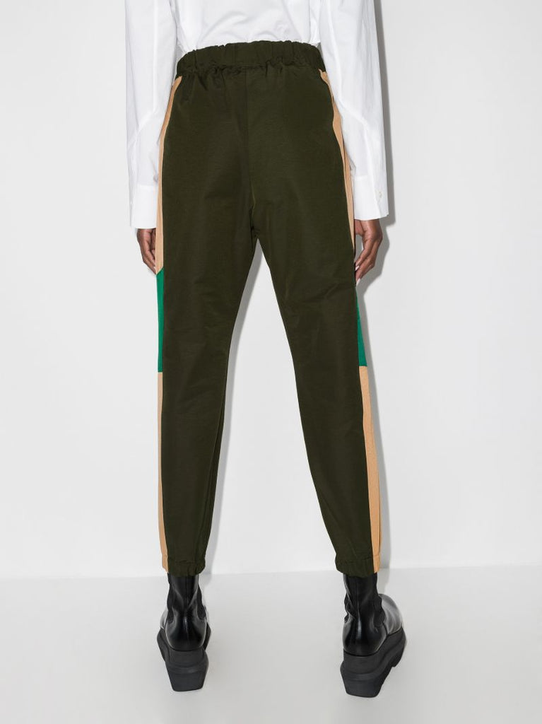 Patchwork Cropped Trousers