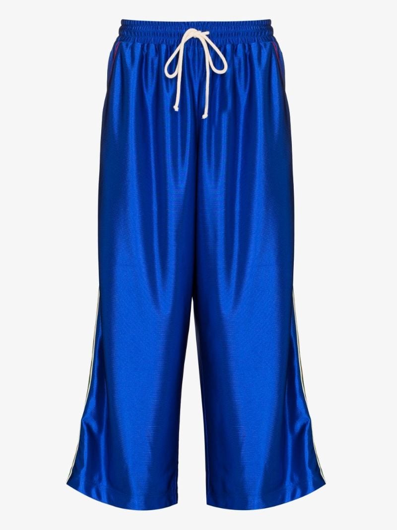 Web Stripe Cropped Track Pants
