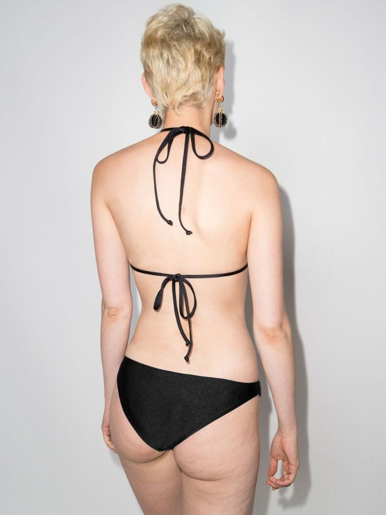 Gg Buckle Triangle Bikini