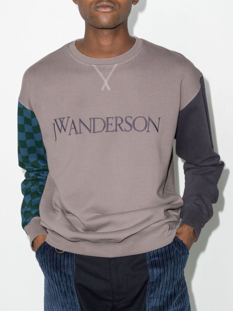 Colour Block Logo Sweatshirt