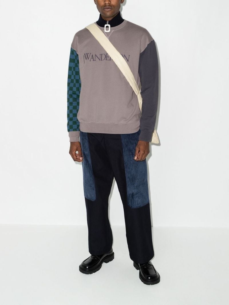 Colour Block Logo Sweatshirt