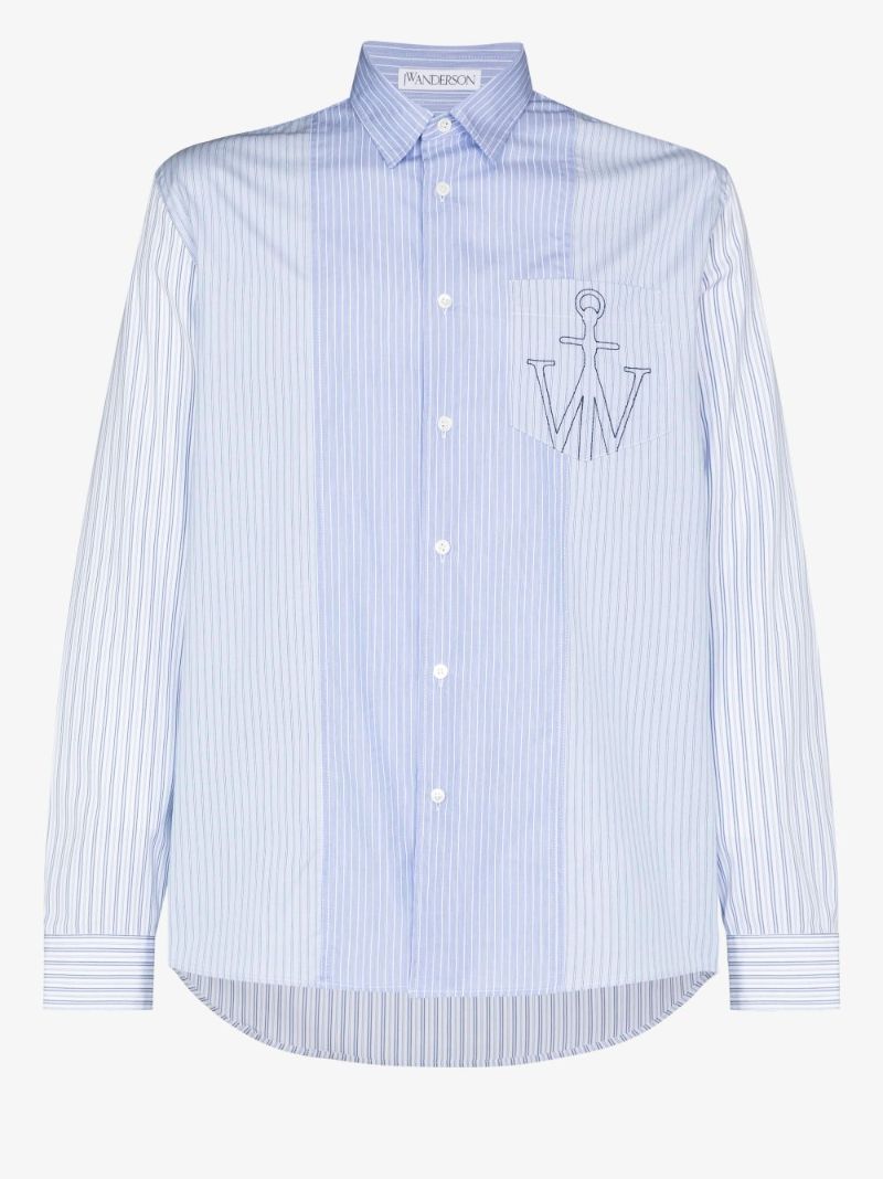 Stripe Patchwork Shirt