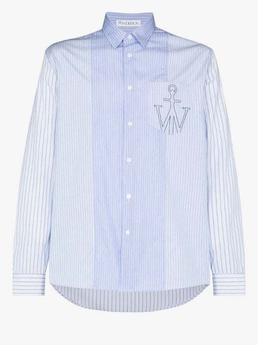 Stripe Patchwork Shirt
