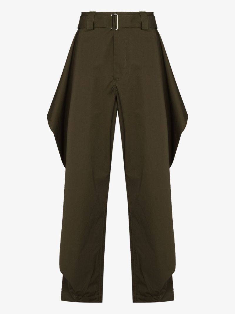 Geometric Draped Trousers