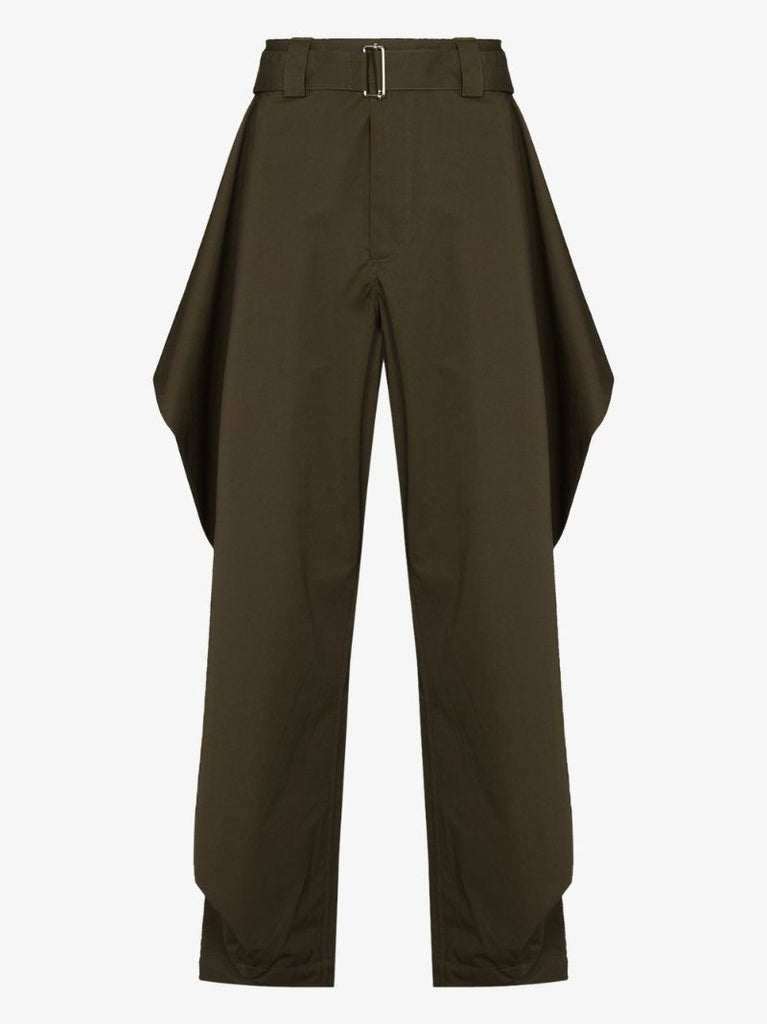 Geometric Draped Trousers