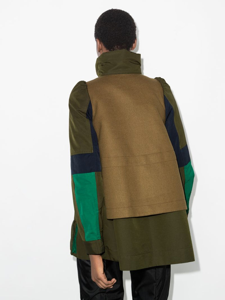 Double Layer Parka Coat