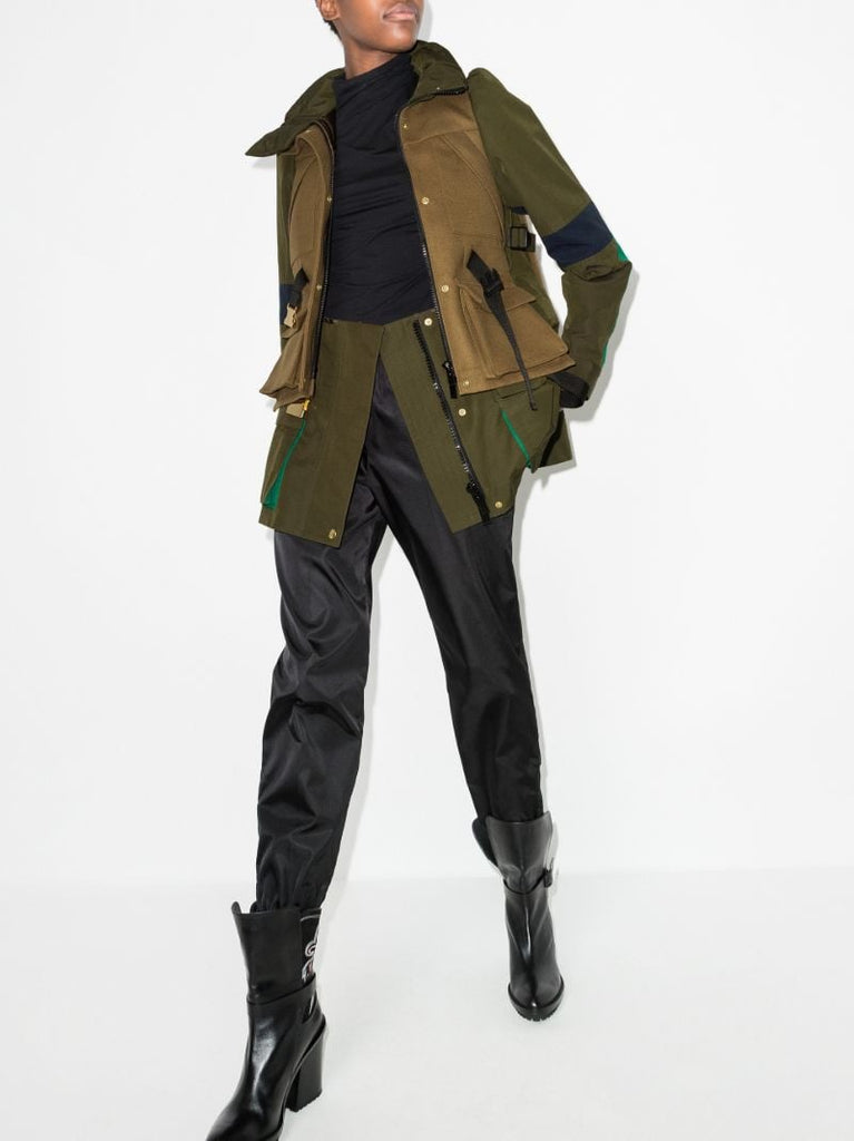 Double Layer Parka Coat