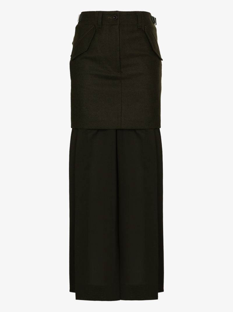 Layered Maxi Skirt