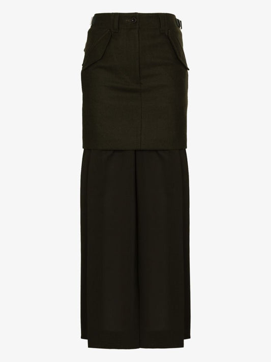 Layered Maxi Skirt