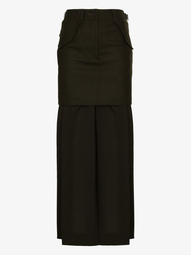 Layered Maxi Skirt