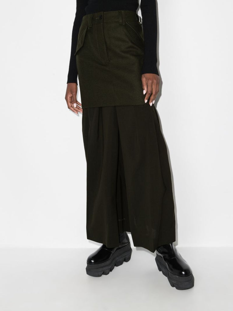 Layered Maxi Skirt