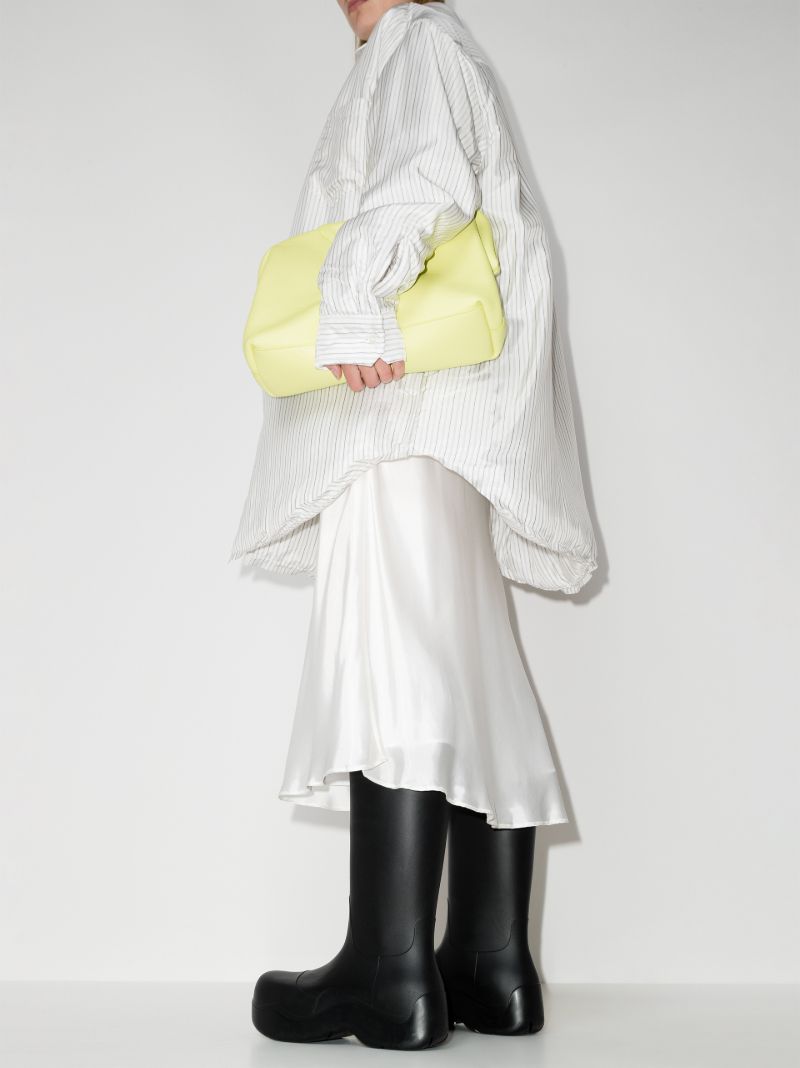 Black Puddle Knee-high Rubber Boots