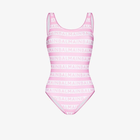 Logo Print Swimsuit
