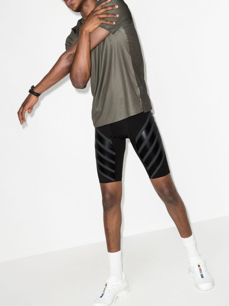 Black Power Run Shorts