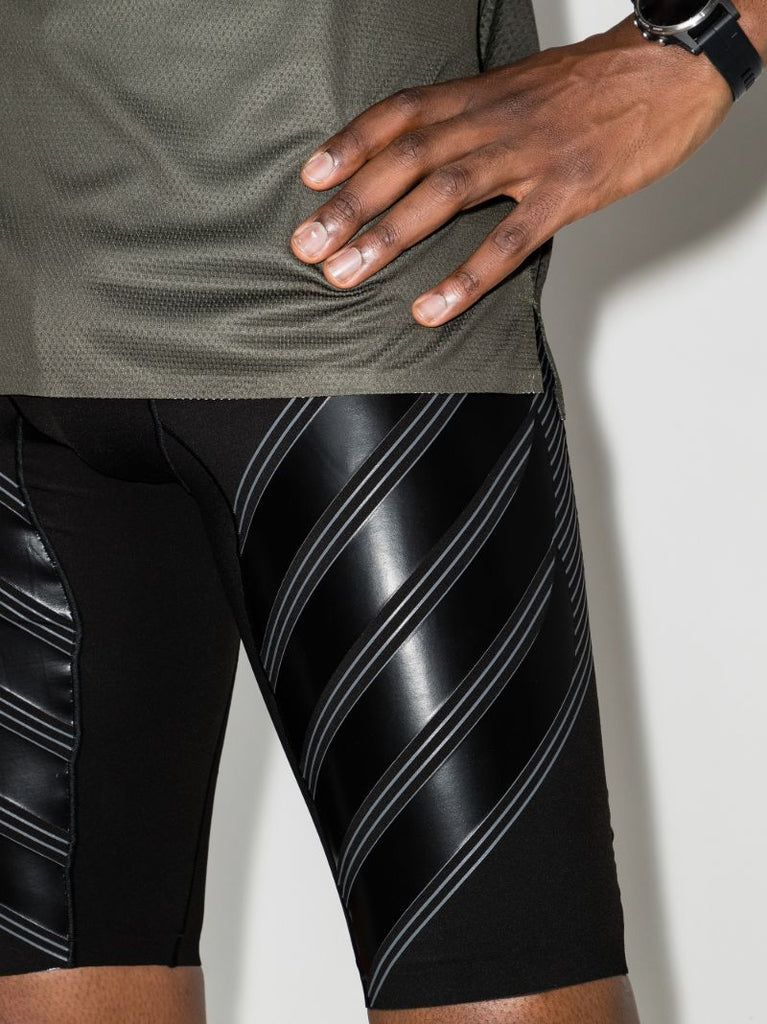 Black Power Run Shorts