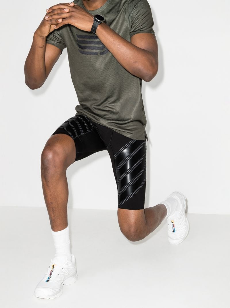 Black Power Run Shorts