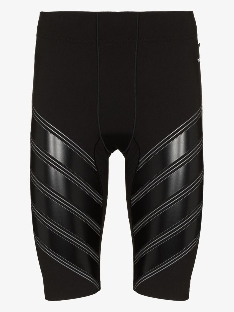 Black Power Run Shorts