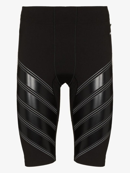 Black Power Run Shorts