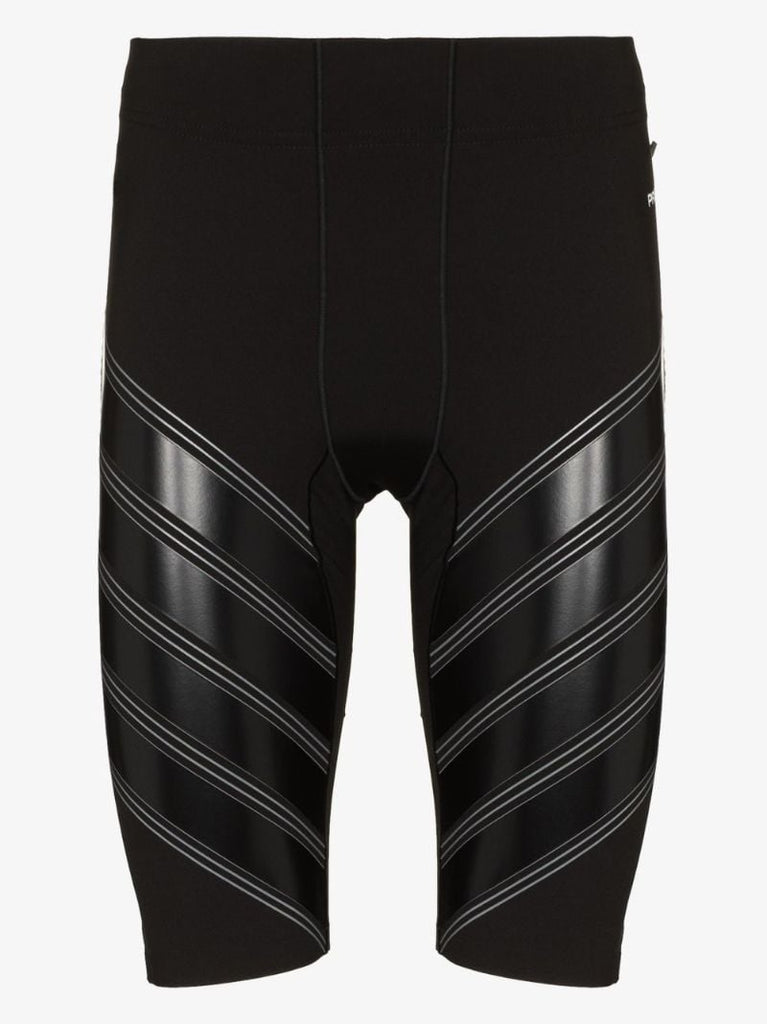Black Power Run Shorts