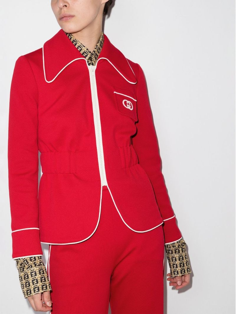 Interlocking G Zip-up Jacket