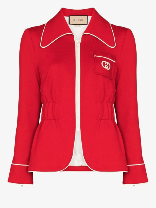 Interlocking G Zip-up Jacket