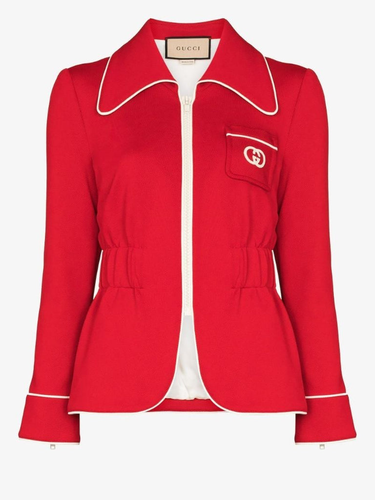 Interlocking G Zip-up Jacket