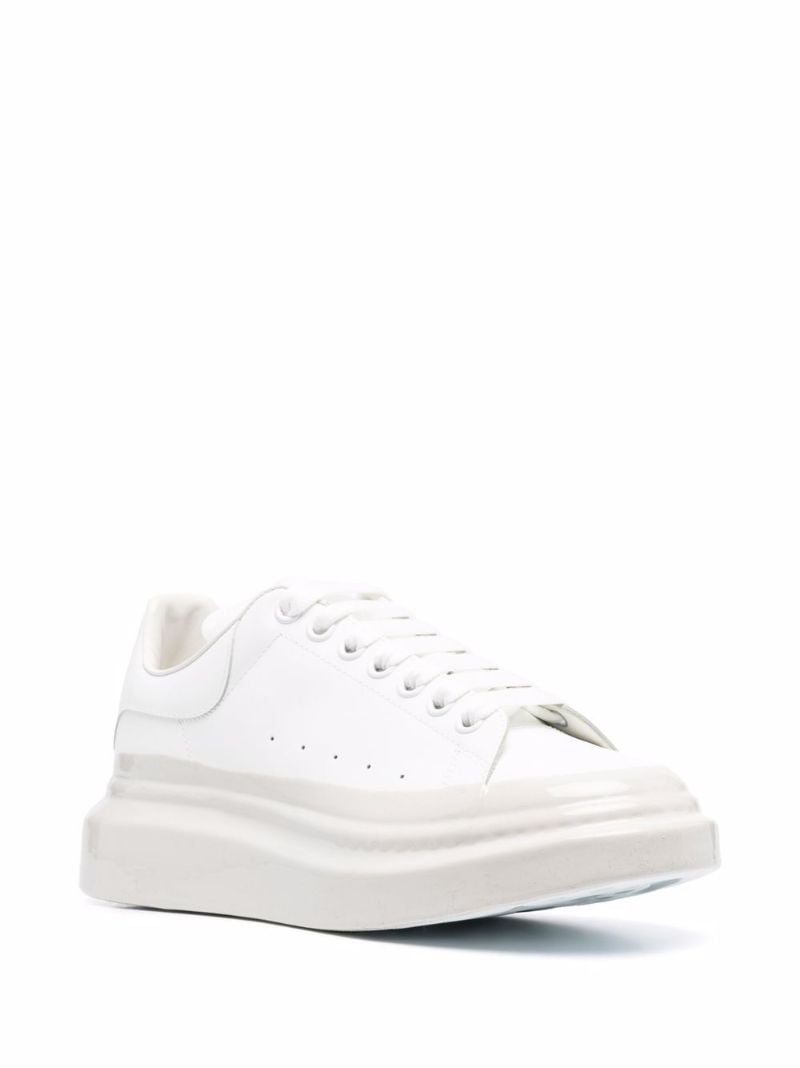 Oversized Contrasting-sole Sneakers