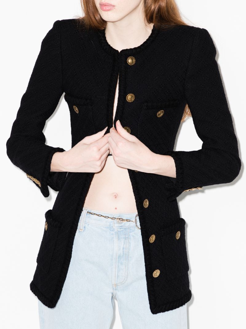 Fitted Tweed Jacket