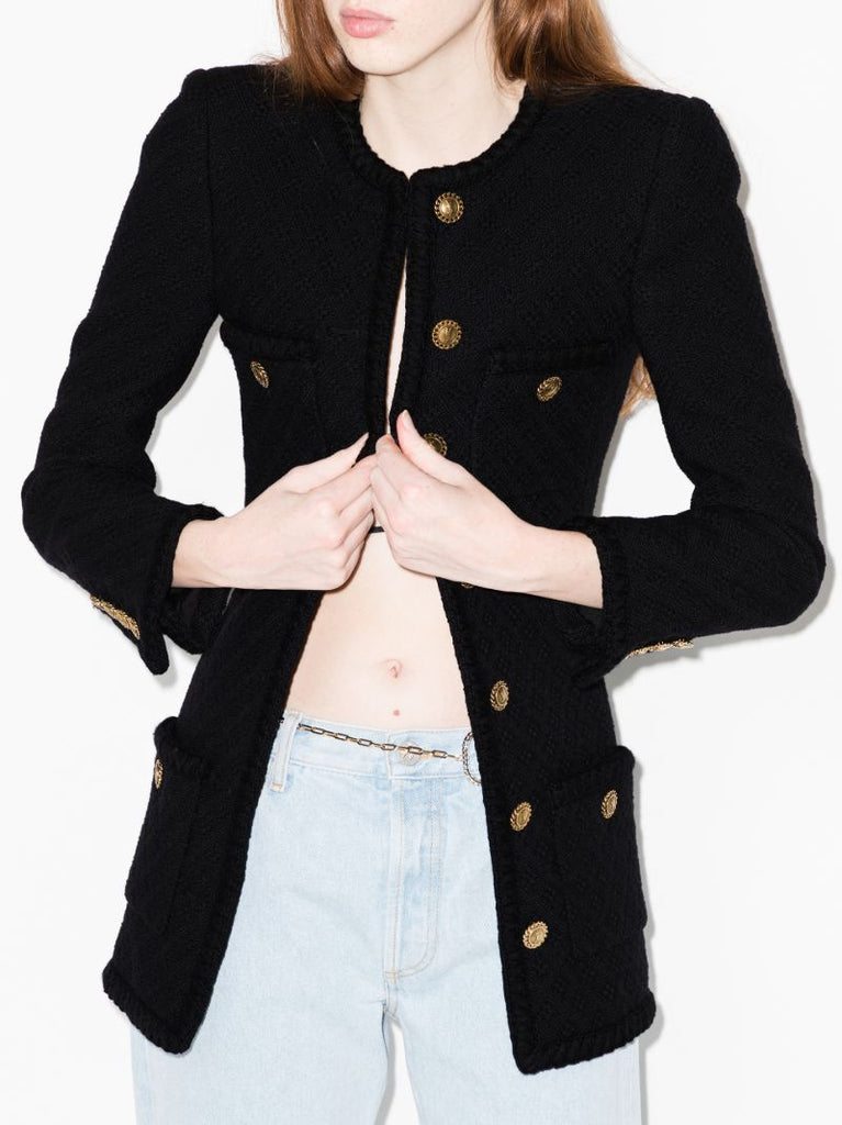 Fitted Tweed Jacket