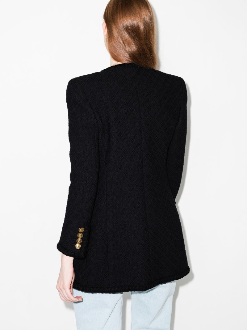 Fitted Tweed Jacket