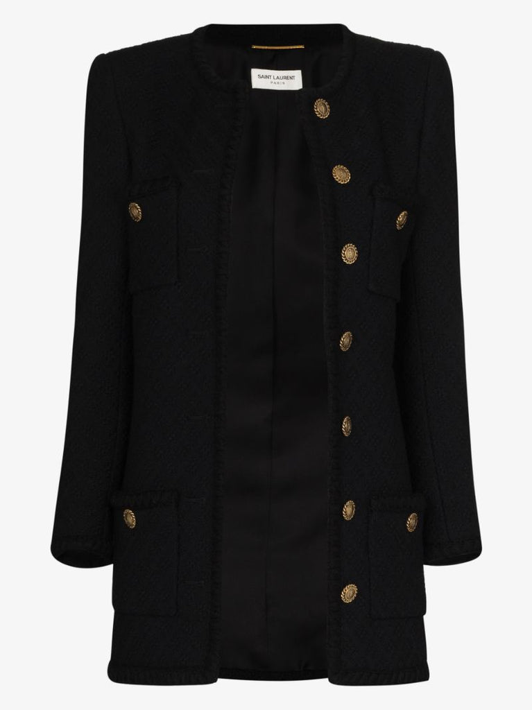 Fitted Tweed Jacket