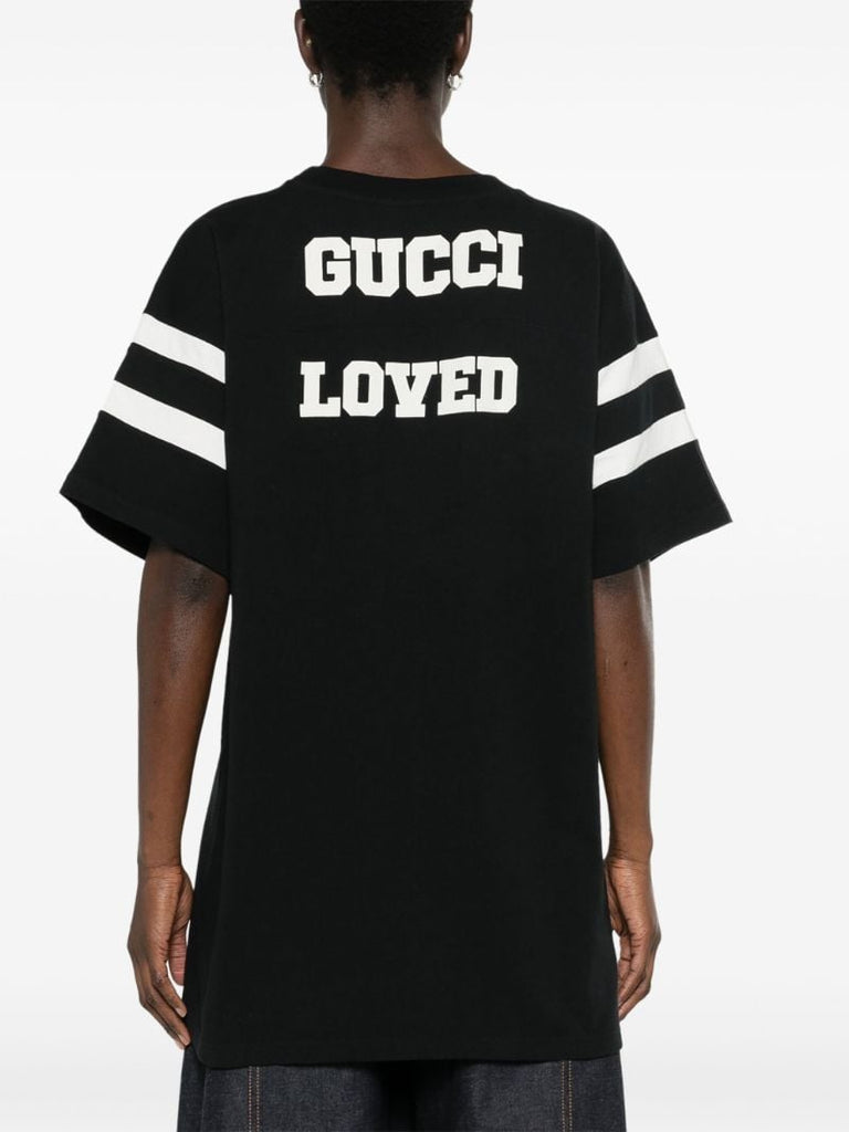 Logo Print Oversized T-shirt